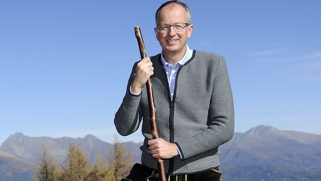 Bürgermeister Manfred Sampl räumt seinen Platz im Landtag, um mehr Zeit für seine Gemeinde zu haben. (Bild: Holitzky Roland)