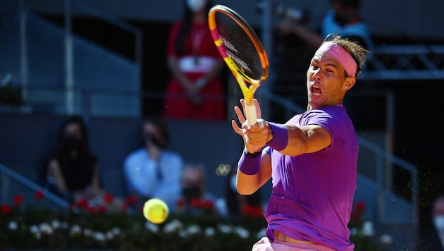 Rafael Nadal in Madrid (Bild: GEPA)