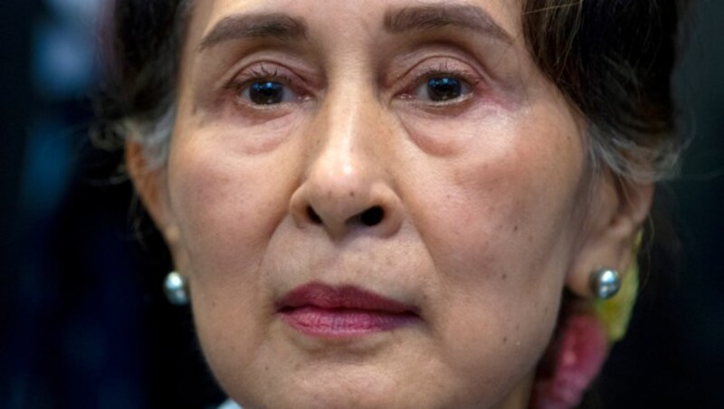 Ex-Regierungschefin Aung San Suu Kyi (Bild: Copyright 2019 The Associated Press. All rights reserved)