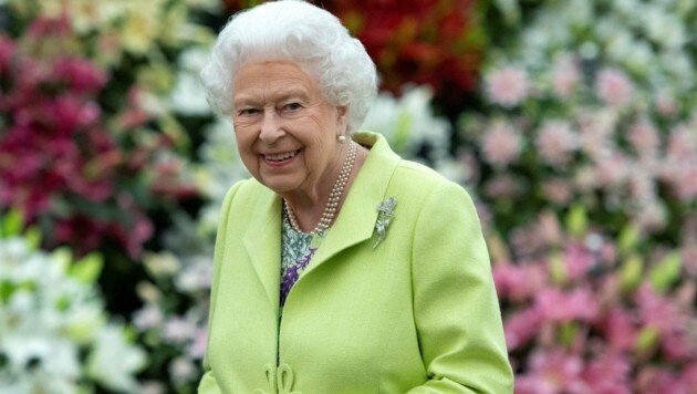 Queen Elizabeth beim Besuch der Chelsea Flower Show im April 2019 (Bild: AFP )