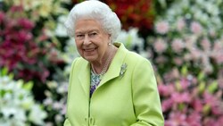 Queen Elizabeth beim Besuch der Chelsea Flower Show im April 2019 (Bild: AFP)