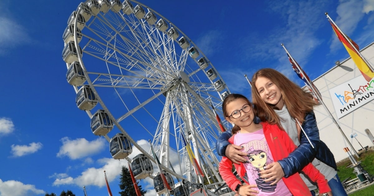 Jetzt In Klagenfurt - So Sieht Das Fertig Aufgebaute Riesenrad Aus ...