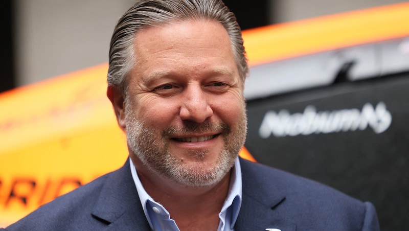 McLaren-CEO Zak Brown (Bild: APA/Getty Images via AFP/GETTY IMAGES/Michael M. Santiago)