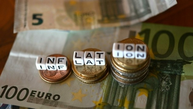 Die Inflation steigt in der gesamten Eurozone. (Bild: BARBARA GINDL)