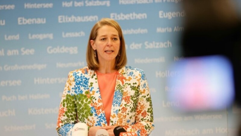 Neos-Landesrätin Andrea Klambauer hält den Straf-Zuschlag für angemessen. (Bild: Tschepp Markus)