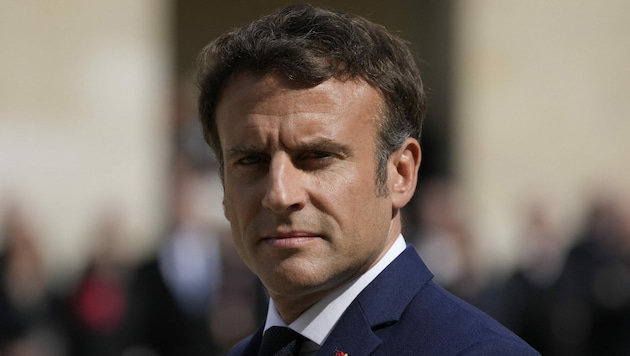 Der französische Staatspräsident Emmanuel Macron beschwor beim Staatsbesuch in den USA die enge Partnerschaft zwischen Paris und Washington. (Bild: AFP)