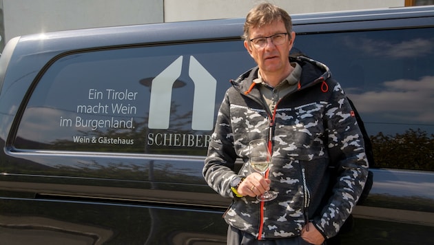 Martin Scheiber: Ein Tiroler macht Wein im Burgenland. (Bild: Charlotte Titz)