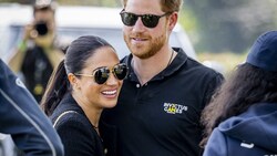 Herzogin Meghan und Prinz Harry (Bild: AFP)