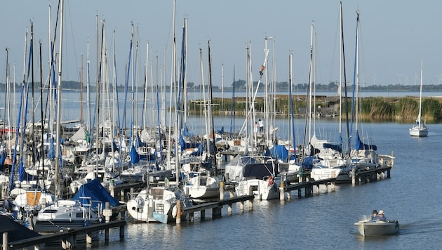 An die 6000 Boote gibt es am Neusiedler See, wieviele von dem neuen Beitrag betroffen sind, wird erst erhoben. (Bild: Huber Patrick)