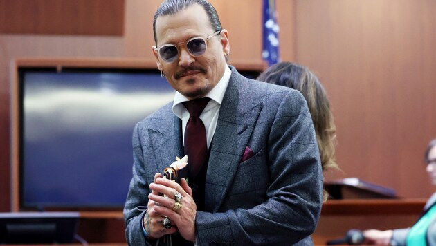Johnny Depp vor Gericht (Bild: AFP)