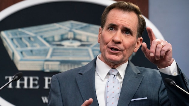 The spokesman for the US Department of Defense, John Kirby (Bild: AP)