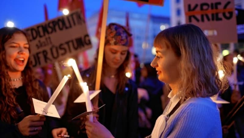 Fackelzug der Sozialistischen Jugend (Bild: Reinhard Holl)