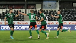 Alexander Gründler schoss mit dem ersten Saisontor den 3:3-Ausgleich in Pasching. (Bild: Scharinger Daniel)