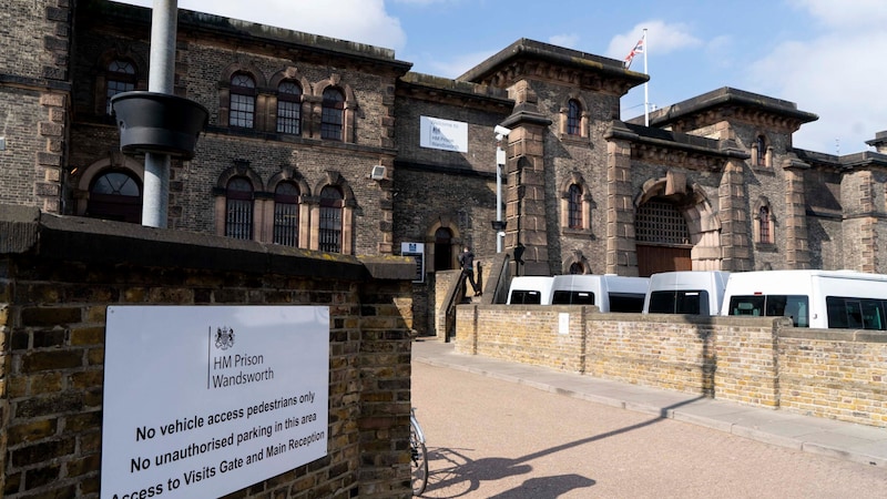 Wandsworth Prison has been repeatedly criticized for its appalling conditions. (Bild: APA/AFP/Niklas HALLE'N)