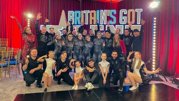 "The Freaks" vorm Auftritt bei Britain's Got Talent. (Bild: zVg)