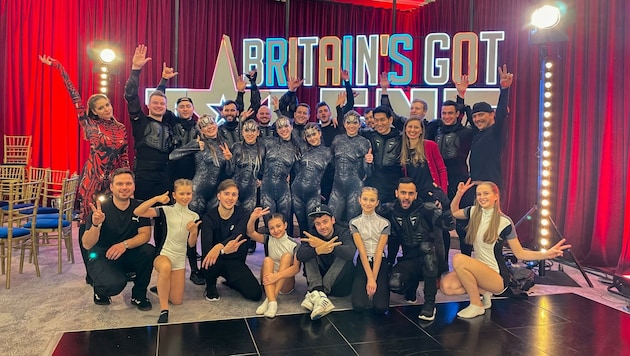 "The Freaks" vorm Auftritt bei Britain's Got Talent. (Bild: zVg)