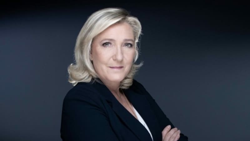 Marine Le Pen und ihre Partei treten zur Parlamentswahl im Juni an. (Bild: AFP)