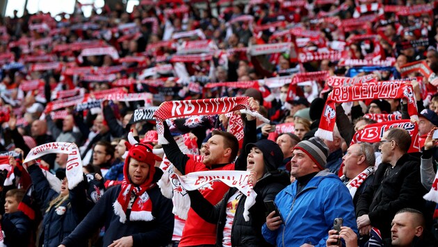 Leipzig-Fans (Bild: AFP)