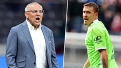 Felix Magath (li.) und Max Kruse (Bild: GEPA)