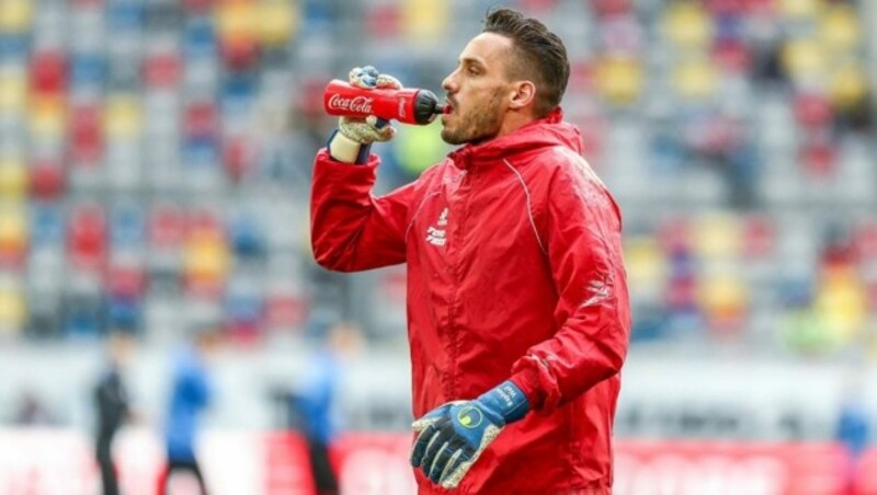 Düsseldorf-Goalie Raphael Wolf im Visier des WAC. Sein Vertag läuft aus. (Bild: EXPA/ Eibner/ Gabriel Boia)