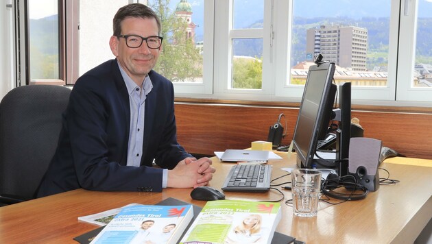 Im März wurde Stefan Kastner zum Präsidenten der Tiroler Ärztekammer gewählt (Bild: Birbaumer Christof)