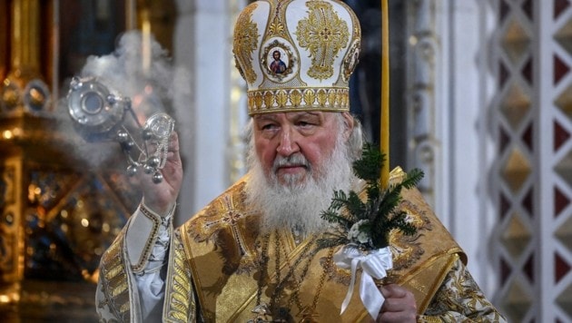Der Moskauer Patriarch Kyrill I. gilt als enger Vertrauter Wladimir Putins. (Bild: AFP/Kirill KUDRYAVTSEV)