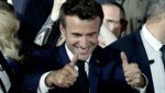 Wird Präsident Emmanuel Macron auch bei den Parlamentswahlen einen Grund zum Jubeln haben? (Bild: AP)