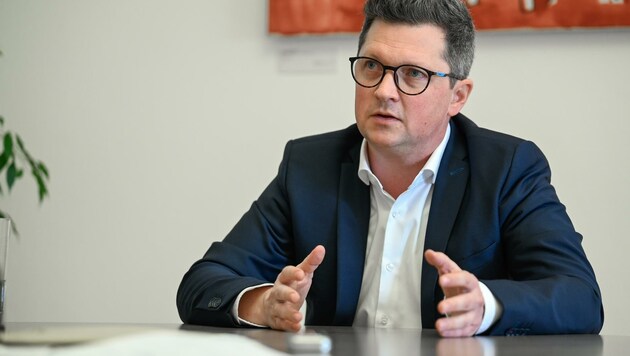 SPÖ-Klubobmann Michael Lindner (Bild: Alexander Schwarzl)