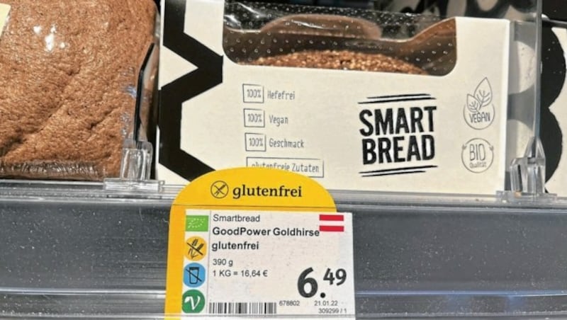 Bio-Brot aus dem Bio-Laden um 6,49 Euro. (Bild: Jauschowetz Christian)