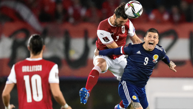 Aleksandar Dragovic (100 Länderspiele) könnte im Juni Rekordmann Andi Herzog (103 Länderspiele) ein- und überholen (Bild: AP/Matthias Schrader)