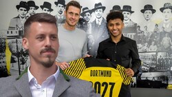 Sandro Wagner freut sich über den Adeymi-Transfer (Bild: AFP, Borussia Dortmund)