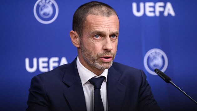 UEFA-Präsident Aleksander Ceferin (Bild: AFP or licensors)