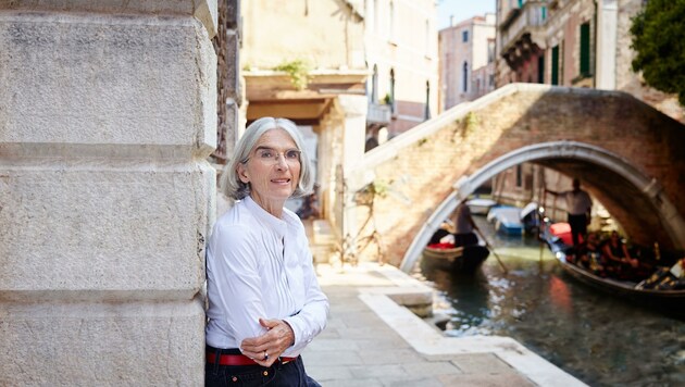 Die Amerikanerin Donna Leon lebte lange in Venedig, bevor sie sich in der Schweiz niederließ (Bild: Gaby Gaby Gerster)