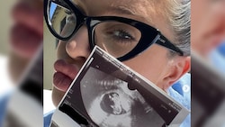 Kelly Osbourne zeigte auf Instagram ein Foto ihres Ultraschallbildes. (Bild: instagram.com/kellyosbourne)