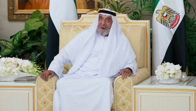 Chalifa bin Zayid Al Nahyan galt als viertreichster Monarch der Welt. (Bild: AP/Ministry of Presidential Affairs/Rashed al-Mansoori)