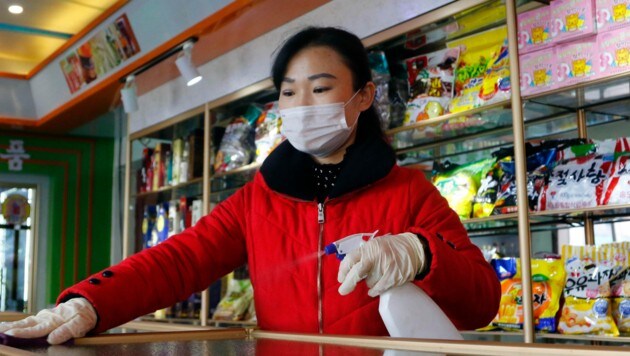 Nordkoreas Fieberpatienten sind laut staatlichen Angaben wieder gesund. (Bild: AP)