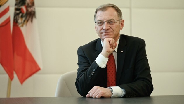 LH Thomas Stelzer (ÖVP) warnt vor „Büchse der Pandora“ (Bild: Alexander Schwarzl)