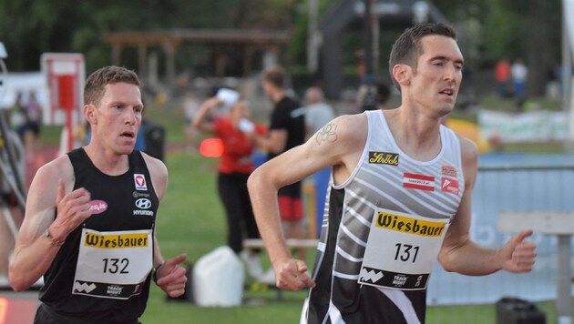 Andi Vojta (re.) und Peter Herzog (Bild: Olaf Brockmann)