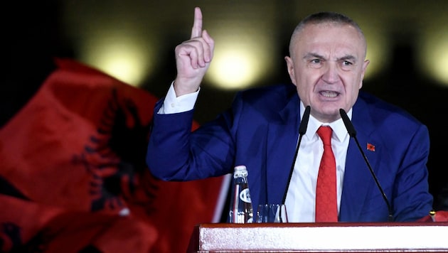 Albaniens Staatschef Ilir Meta (Bild: AFP)