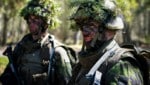 Finnische Soldaten während einer Gefechtsübung (Bild: AFP or licensors)