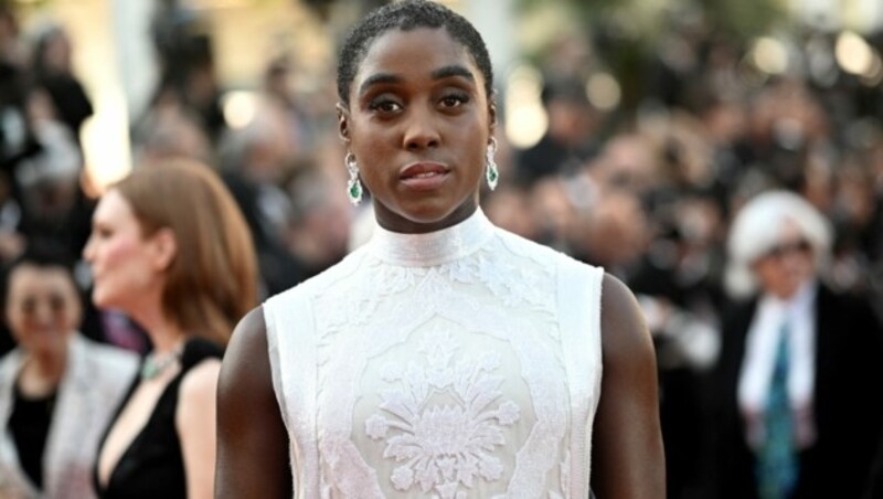 Lashana Lynch am roten Teppich bei den Filmfestspielen von Cannes (Bild: AFP)