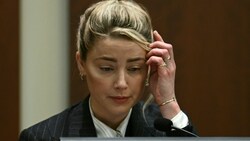 Amber Heard beteuerte vor Gericht, Johnny Depp nie angegriffen zu haben. (Bild: AFP )