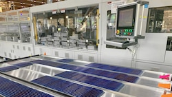 Bei der Energetica in Liebenfels werden PV-Module produziert. Jetzt droht der Firma zum zweiten Mal binnen zwei Jahren das Aus.  (Bild: Wassermann Kerstin)