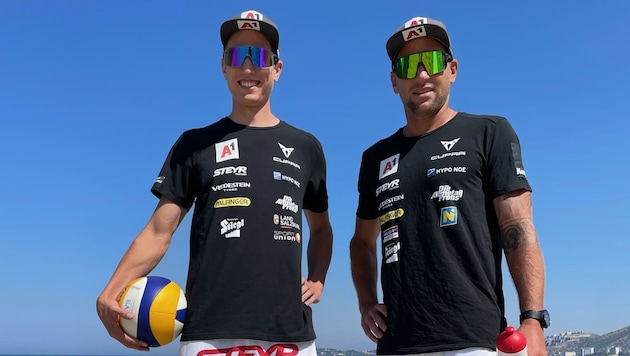 Gehen in der Türkei erneut auf Punktejagd: Julian Hörl (li.) und sein Partner Alex Horst. (Bild: Team Hörl/Horst)