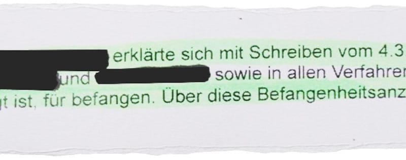 Nach sechs Jahren erfolgte die Befangenheitserklärung. (Bild: KS, Krone KREATIV)