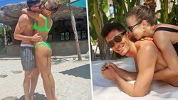 Robert Lewandowski und seine Anna turteln sich durch den Türkei-Urlaub (Bild: Instagram.com/annalewandowskahpba)