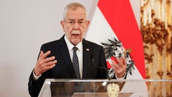 Bundespräsident Alexander Van der Bellen (Bild: AP/Theresa Wey)