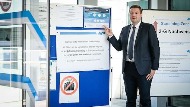Michael Raml, Stadtrat für Gesundheit in Linz, fordert, die Hürden für Besuche nun zu verringern. (Bild: Alexander Schwarzl)