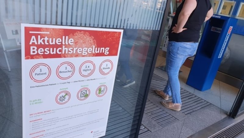 Aktuelle Besuchsregelung in OÖ (Bild: Werner Pöchinger)