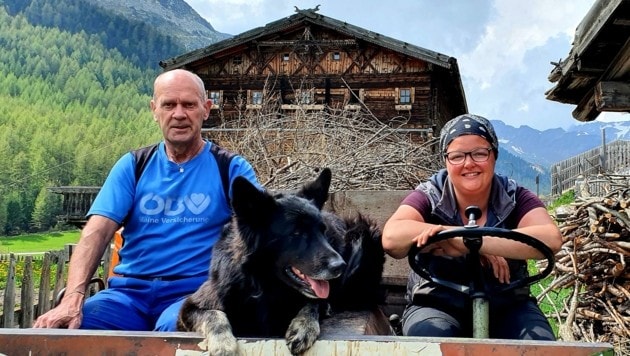 Ex-Polizist Rudolf Pfeffer hilft nun am Bergbauernhof in Südtirol. (Bild: zVg/Pfeffer)